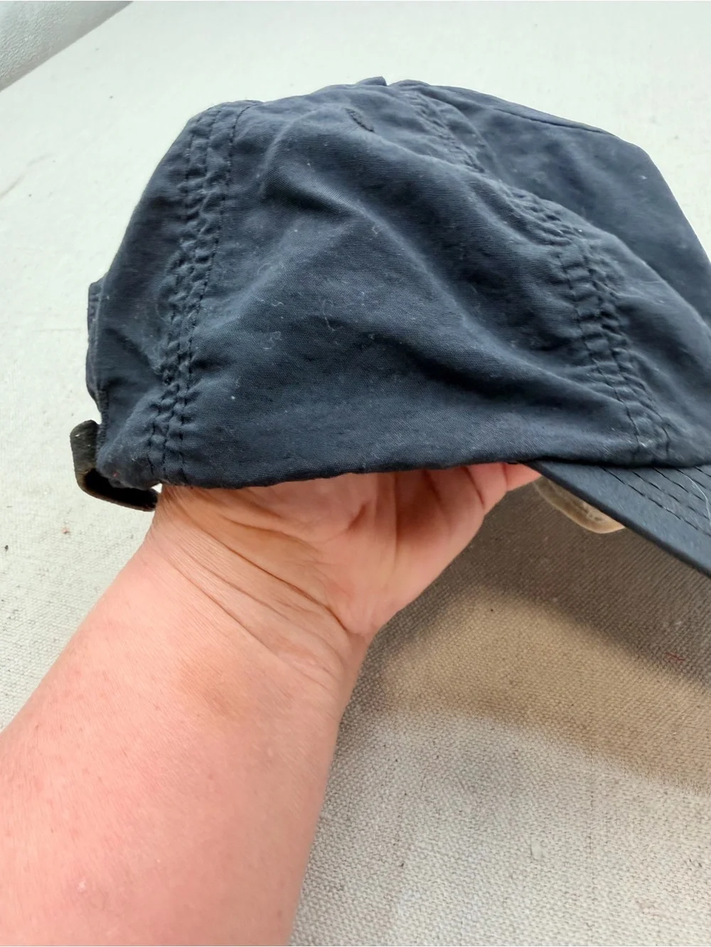 Kangol Black Casual Baseball Cap
